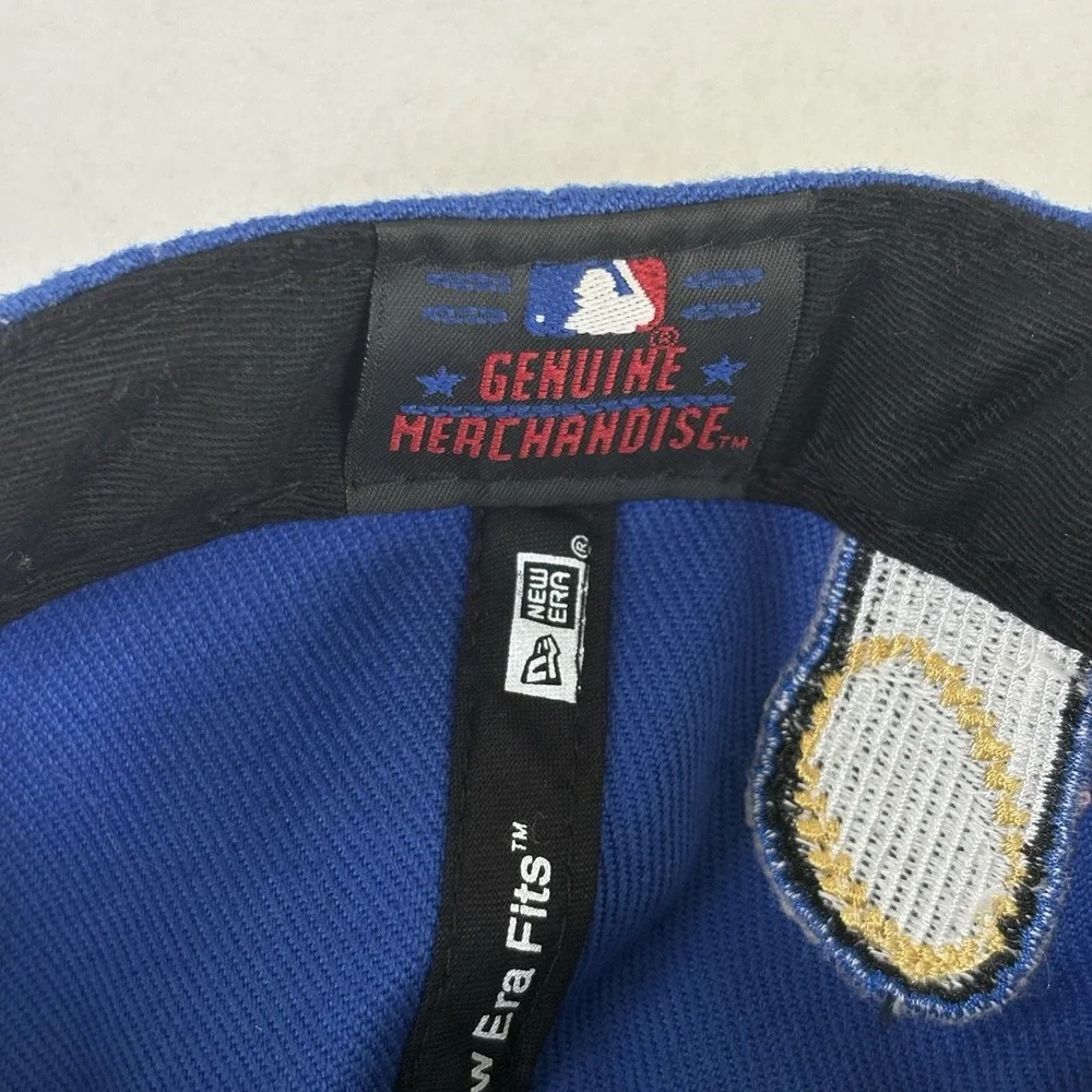 New Era Chicago Cubs Hat Mens OSFM 2016 World Series Champions Blue Snapback MLB